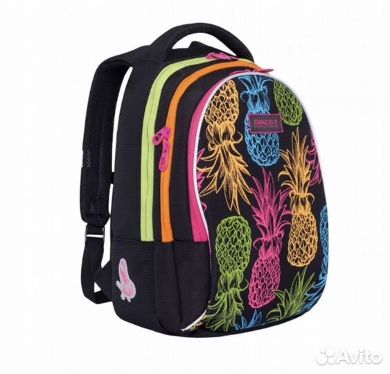 Рюкзак школьный для девочки grizzly