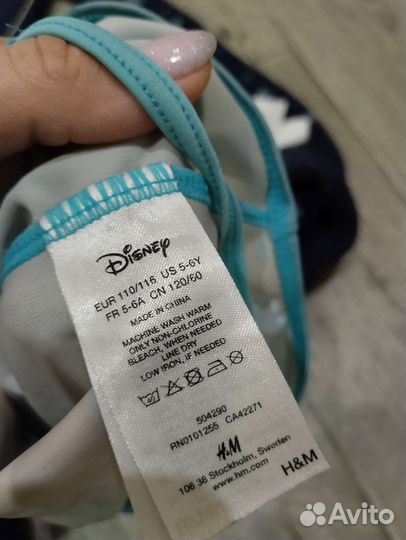 Купальник H&M 5-6 лет