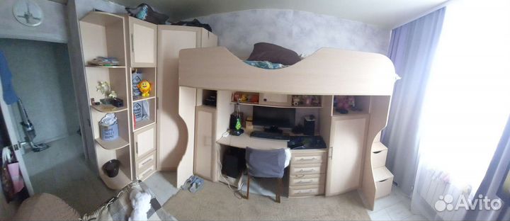 Кровать чердак