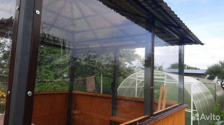 Мягкие окна из пвх пленки / не лопаются