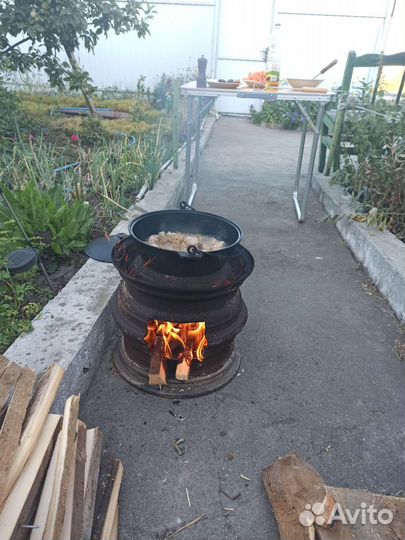 Печь для казана