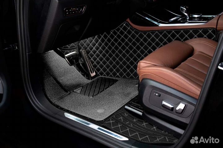3D Коврики Haval Салон Багажник из Экокожи