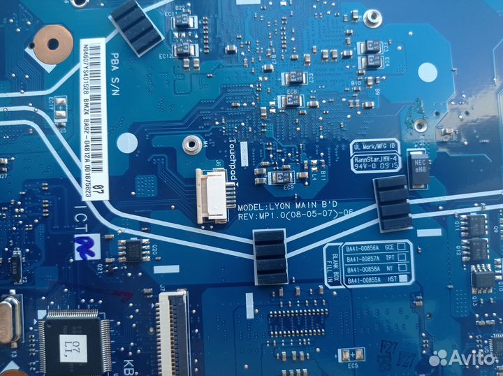 Материнская плата для ноутбука Samsung R510