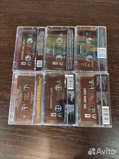 Аудиокассеты Eminem Dr Dre Каста Pulp Fiction