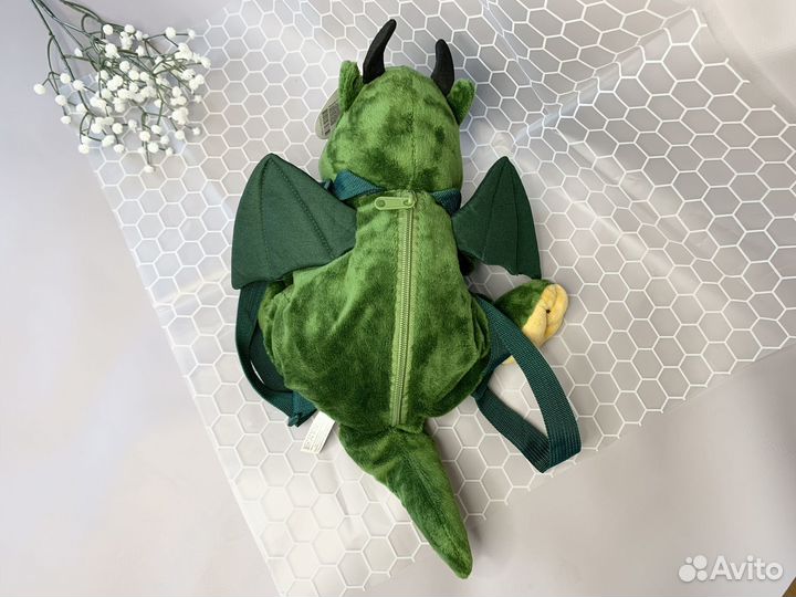 Детский рюкзак игрушка дракон новый