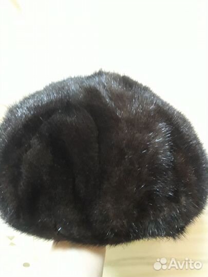 Берет женский норковый