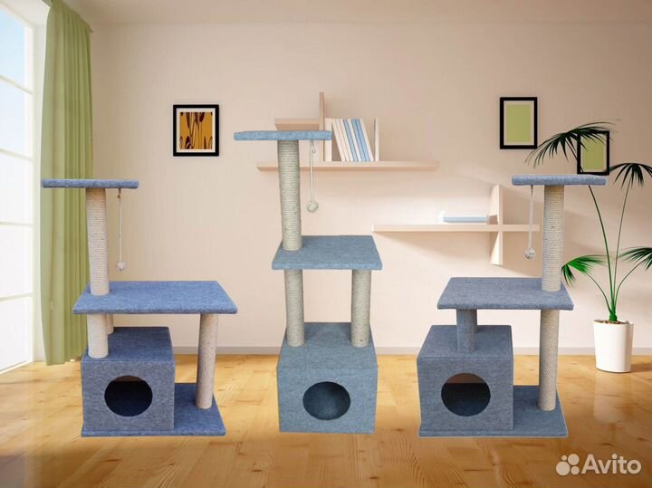 Когтеточка домик для кошек