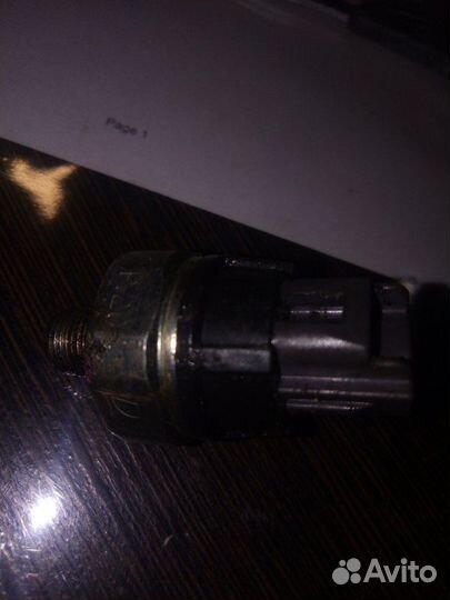 Датчик давления масла Honda Civic FD1 K20A