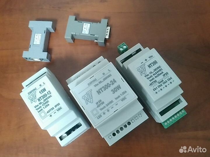 Источник питания 12В, 24В, USB-RS485, USB-RS232