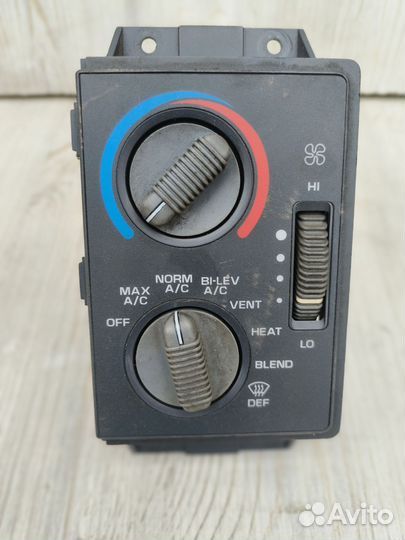 Блок управления печкой Chevrolet Blazer S15