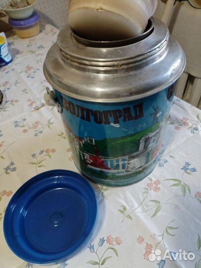 Термос СССР металлический, объем три литра