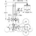 Душевая система grohe 26244001