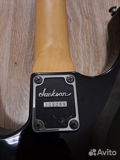 Басс гитара Jackson super Dinky MI 1993 black
