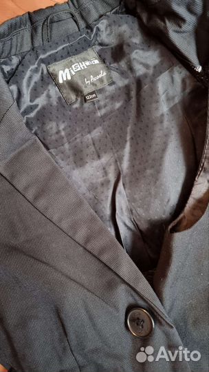 Школьный костюм-тройка для мальчика рост 122