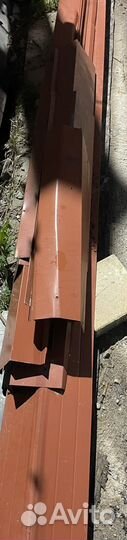 Конек кровельный, карнизы б/у