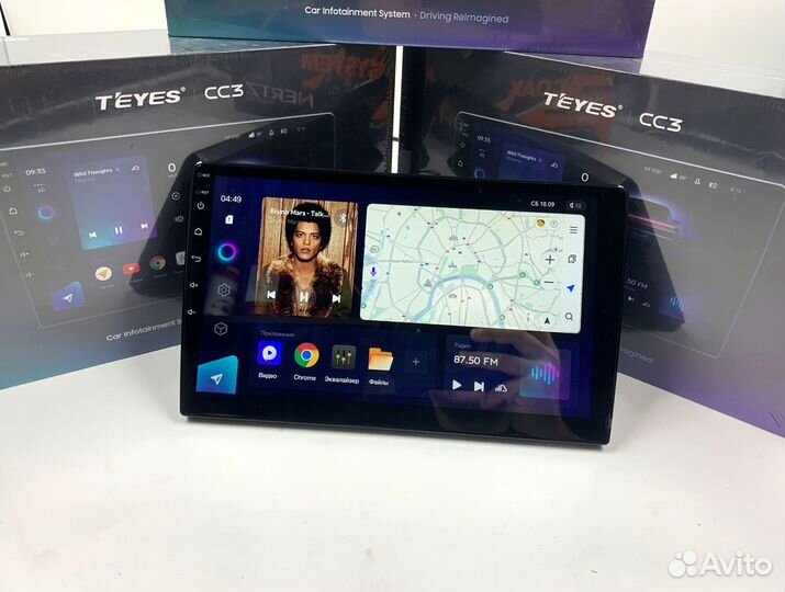 Магнитола Teyes CC3 3/32 для Volkswagen Multivan T