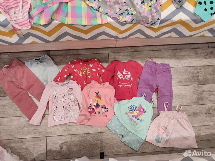 Детская одежда для девочек пакетом
