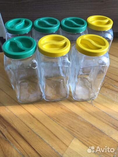 Банка для сыпучих,стекло