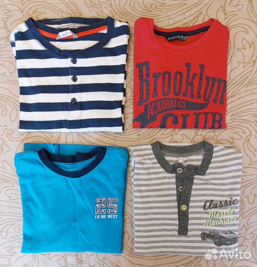 Детские вещи пакетом на мальчика 4-6 лет