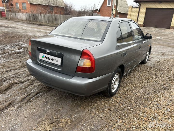 Hyundai Accent 1.5 МТ, 2005, 273 517 км
