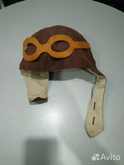 Детская шапка пилота