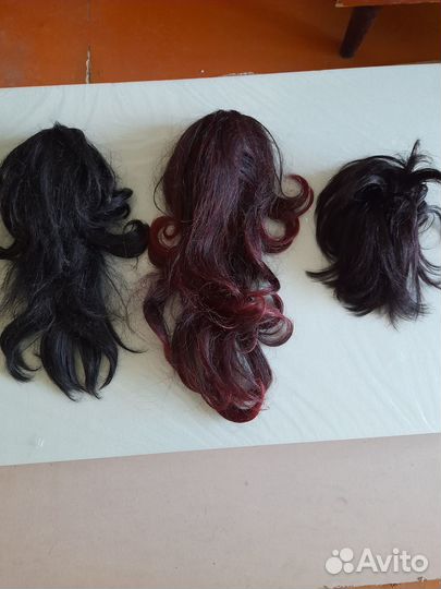 Хвост шиньон на крабе 3 вида