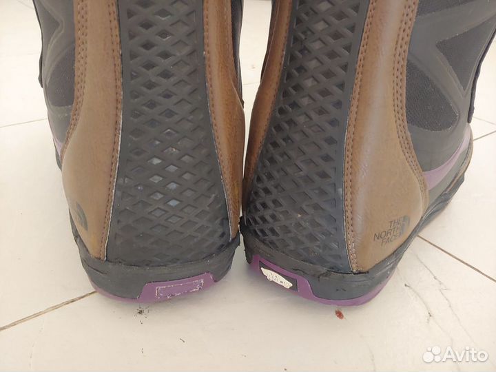 Ботинки vans x THE north face Verse Brown/Purple