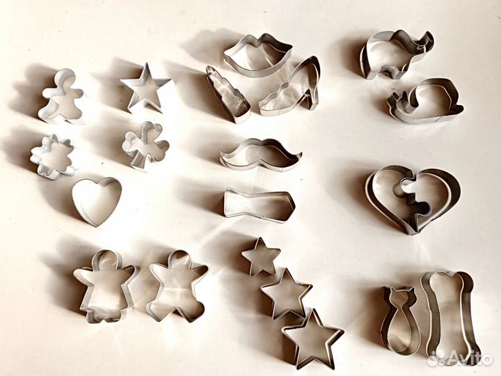 Форма вырубка скалка для пряников печенья мастики