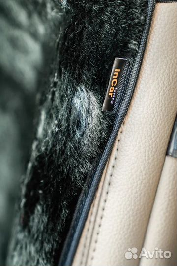 Накидка из искуственного меха