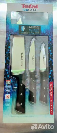 Набор кух. ножей Tefal Ice Force K2323S74 оригинал