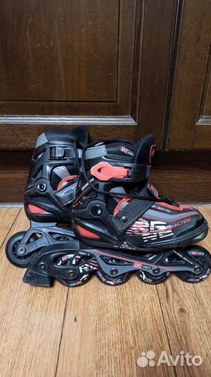Роликовые коньки детские раздвижные бу