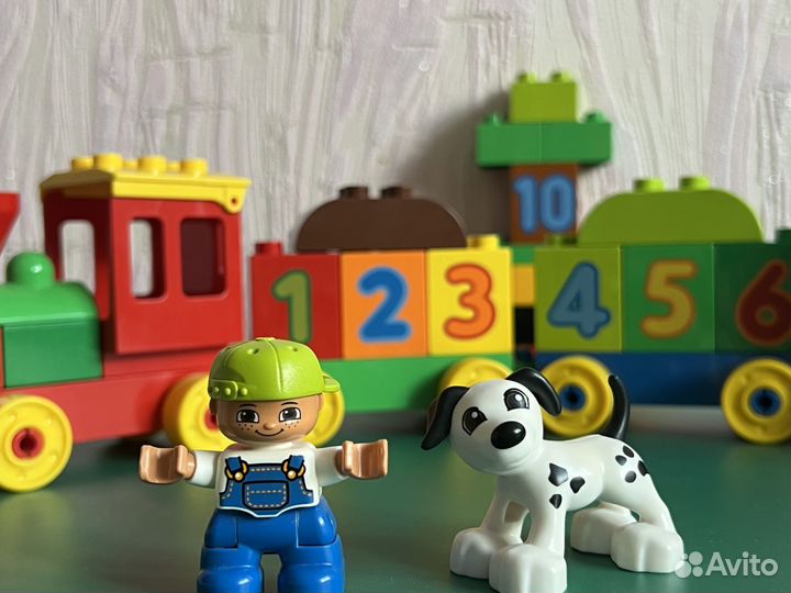 Набор Lego Duplo поезд считай и играй