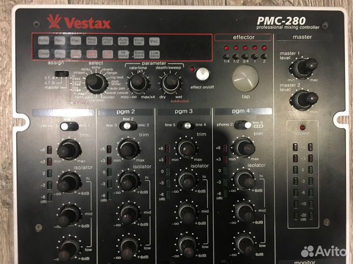 Vestax PMC 280 / микшерный пульт