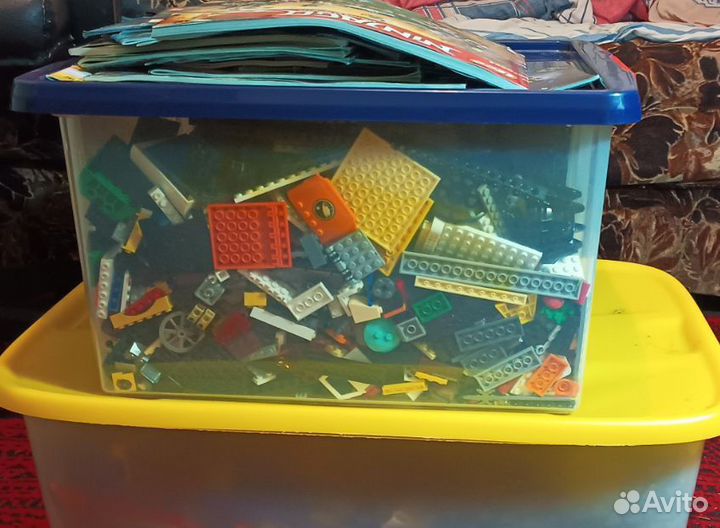 Lego россыпью с инструкциями