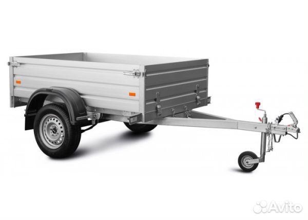 Прицеп с алюминиевыми бортами мзса 817710.034