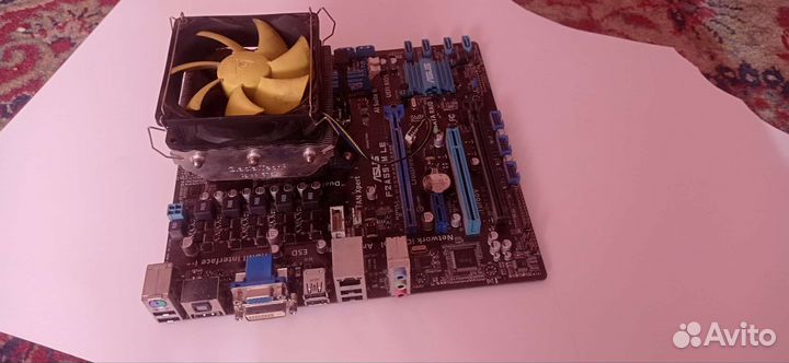 Материнская плата, процессор, куллер