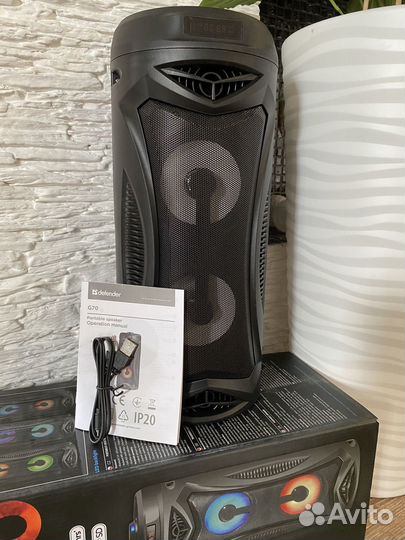 Блютуз колонка беспроводная новая с подсветкой