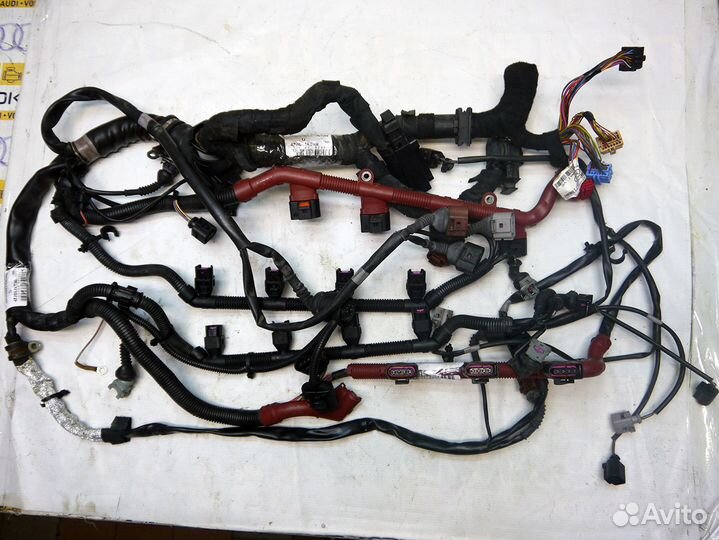 Проводка (коса) моторная для Ауди A8D3 BFM 4.2