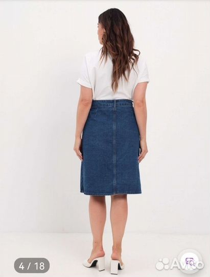 Джинсовая юбка