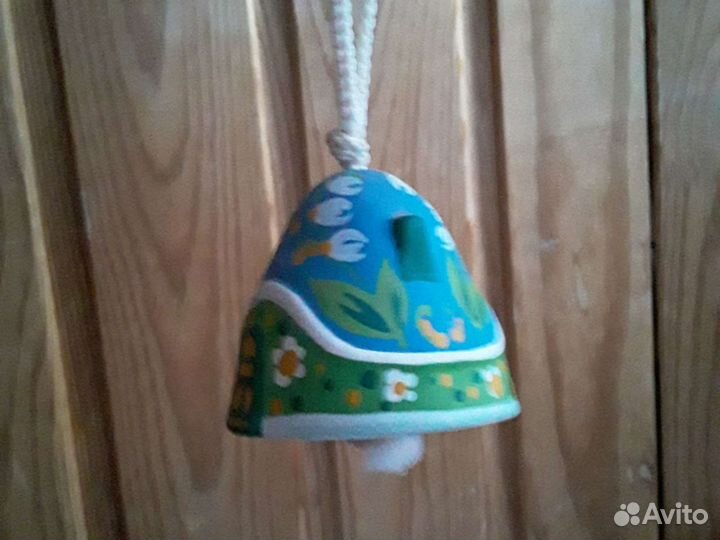 Колокольчик керамический