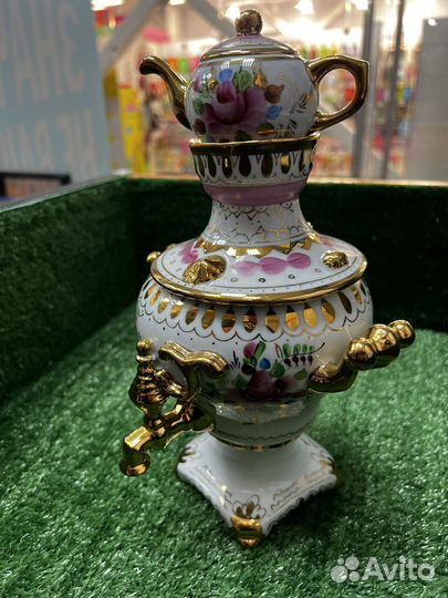 Самовар гжель