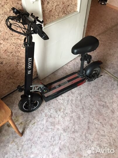 Самокат взрослый электрический бу