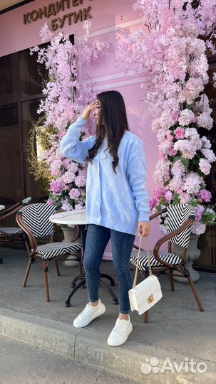 Кардиган женский оверсайз