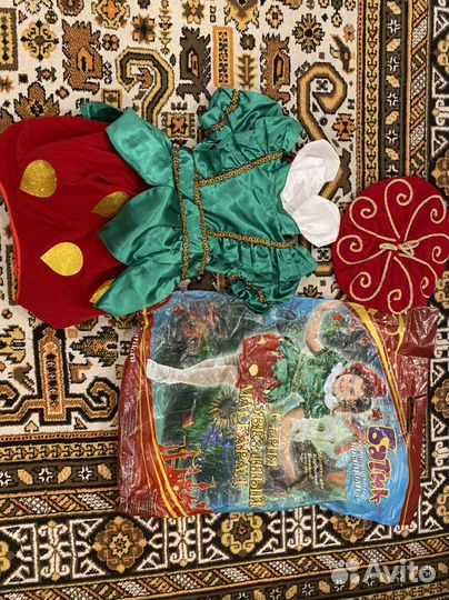 Карнавальный костюм клубника