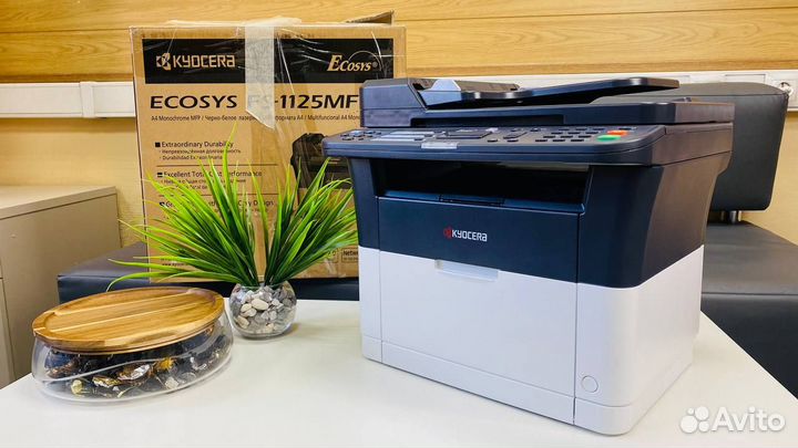 Мфу лазерное Kyocera FS-1125MFP