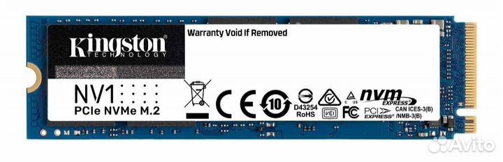SSD Kingston NV1 1 тб M.2 snvs/1000G