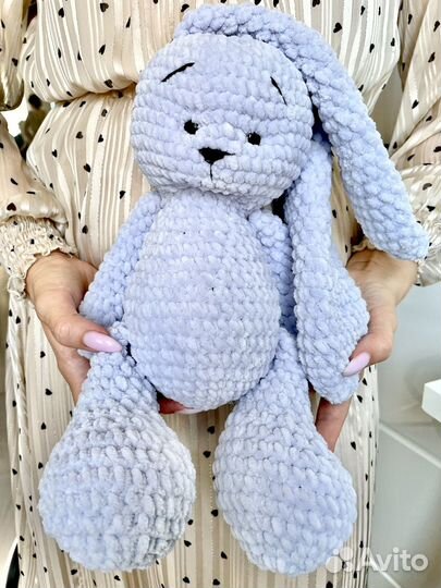 Вязанный зайка