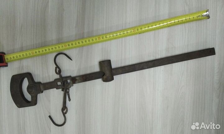 Старинные весы безмен Тулиновский з-д 1951 год
