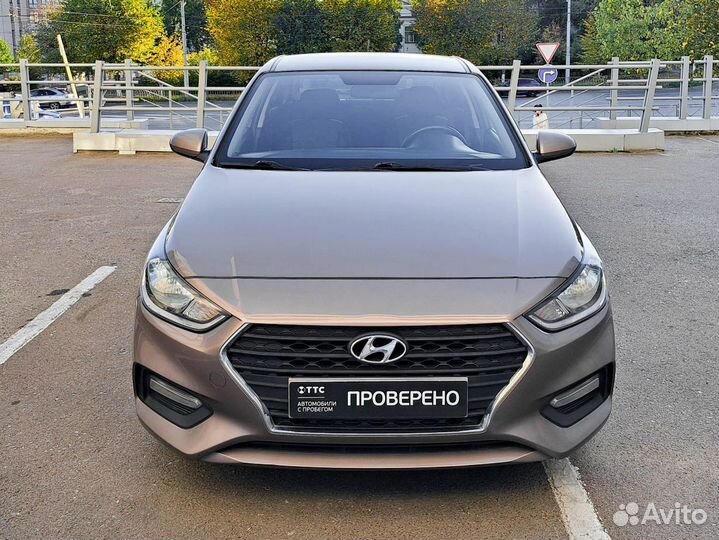 Hyundai Solaris 1.6 AT, 2018, 76 317 км