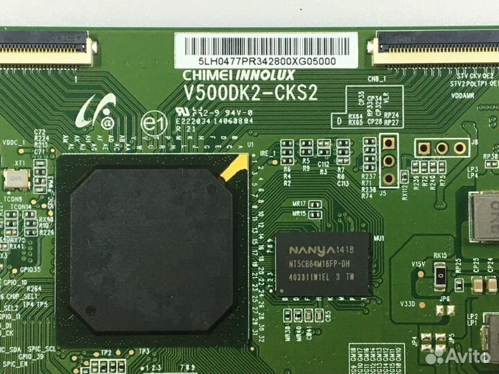 Плата t-con V500DK2-CKS2 philips 50PUS6809/60